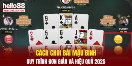 cách chơi bài Mậu Binh